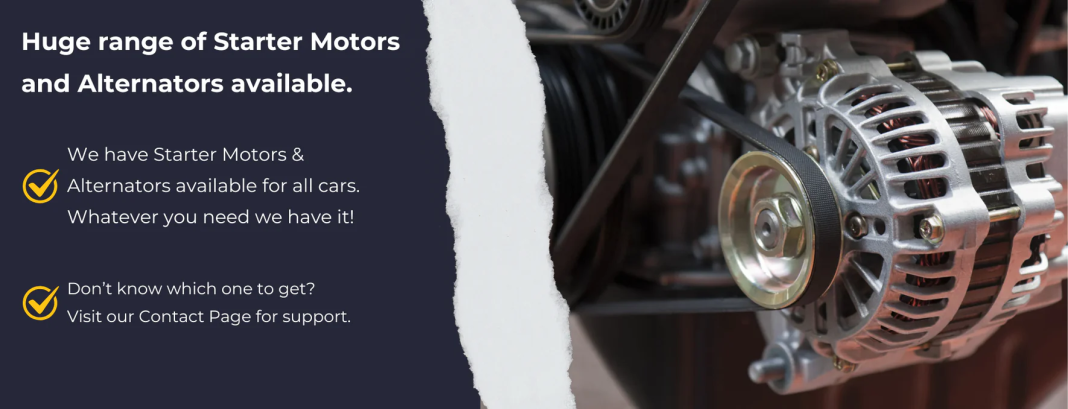 Finding the Right Alternator and Starter Motor in the UK Online Store
