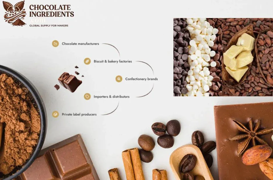 Premium Food Grade Chocolate Ingredients for Professional Chocolatiers and Bakeries