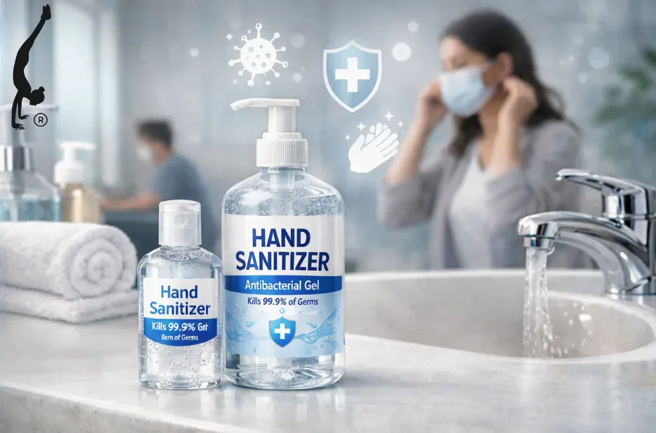 Touch Free Hand Sanitizer Stand for Schools, Offices & Public Spaces | The Hand Stand Shop