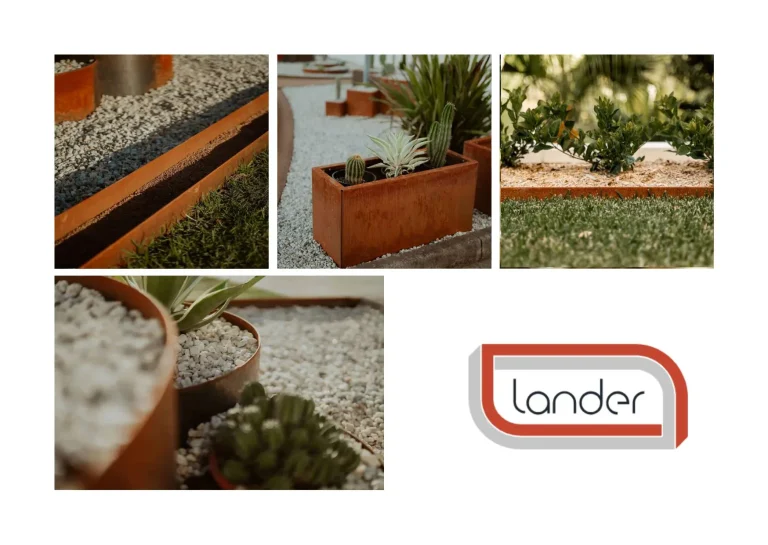 Durable Corten Edging for Stylish Garden Borders | Landermetals.com.au