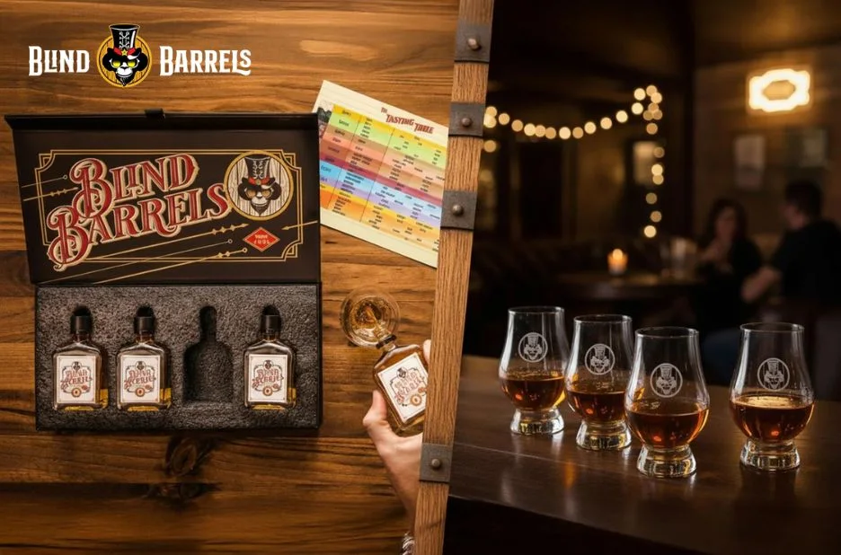 Personalized Whiskey Tasting Gift Set for a Unique and Interactive Whiskey Experience