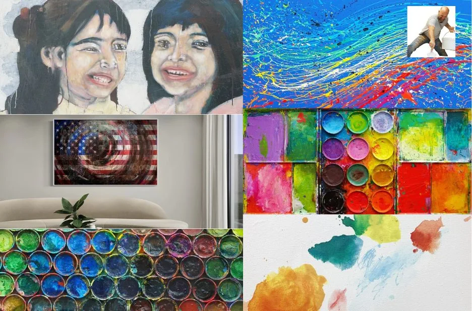 Kunst runde Leinwand kaufen – Moderne und originelle Wanddekoration entdecken