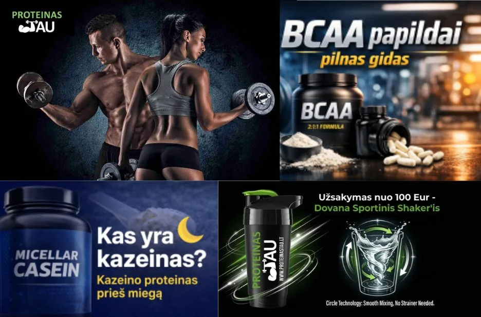Kreatinas – efektyvus maisto papildas raumenų jėgai ir atsistatymui