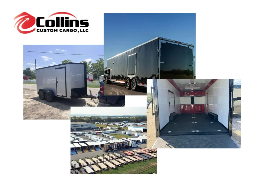 Buy 7 by 14 Titanium White Blackout Trailer for Durable and Secure Cargo Transport