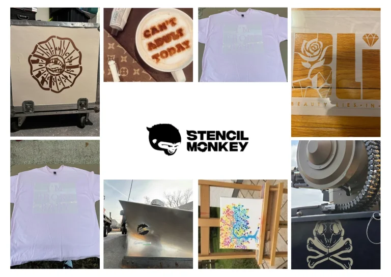 Stencil of Angel Wings for Stunning Wall Art and DIY Craft Projects