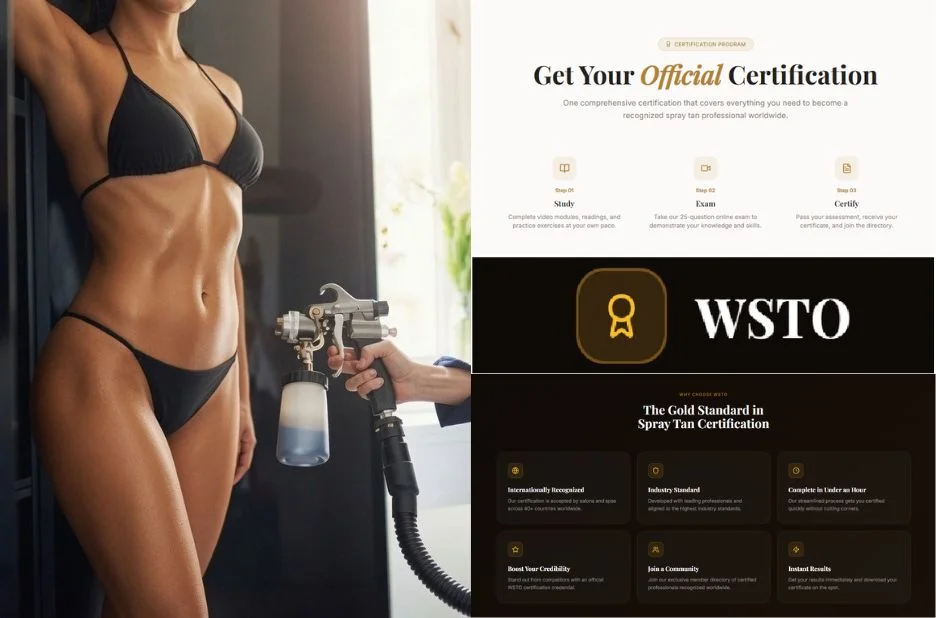 Achieve Professional Excellence with Trusted Online Spray Tan Certification Programs