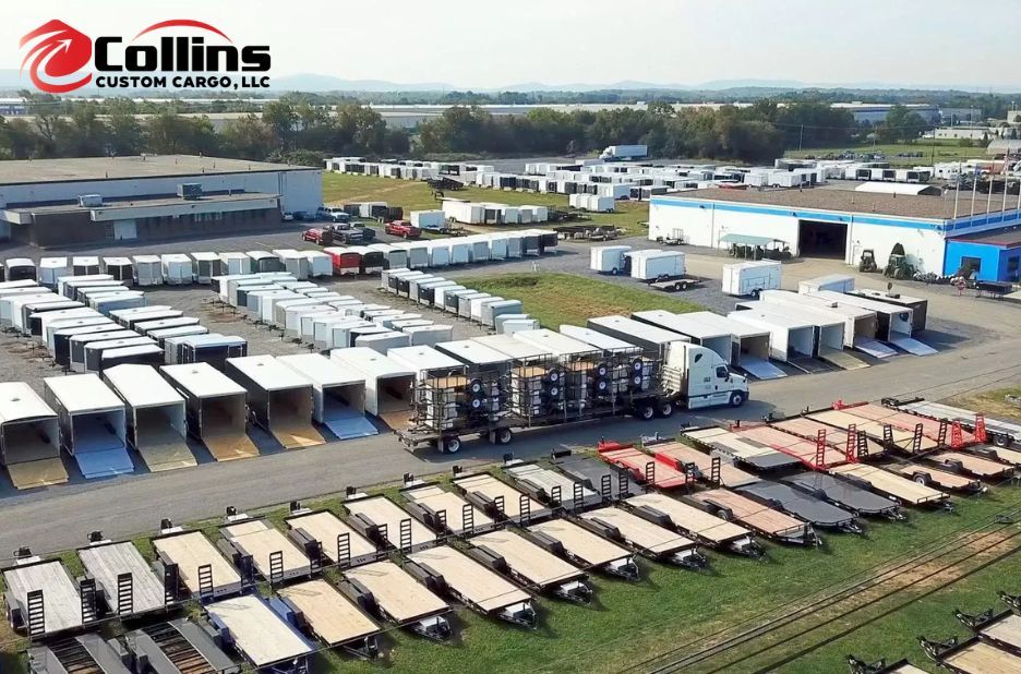 8.5 by 16 Titanium Polycore Blackout Trailer: Collins Custom Cargo Enclosed Value