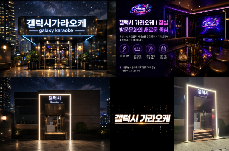 갤럭시가라오케에서 프라이빗 VIP룸과 투명한 가격으로 편하게 예약하기