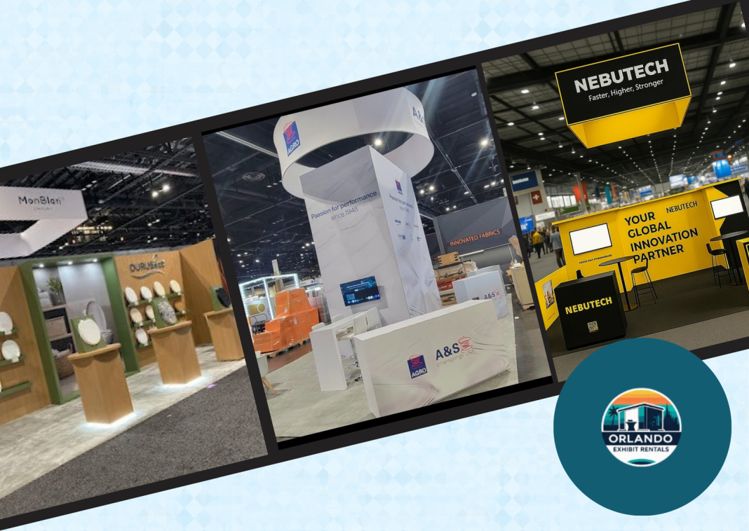 Modular Booth Display Systems in US for Reusable, Flexible Exhibits by Orlando Exhibit Rentals