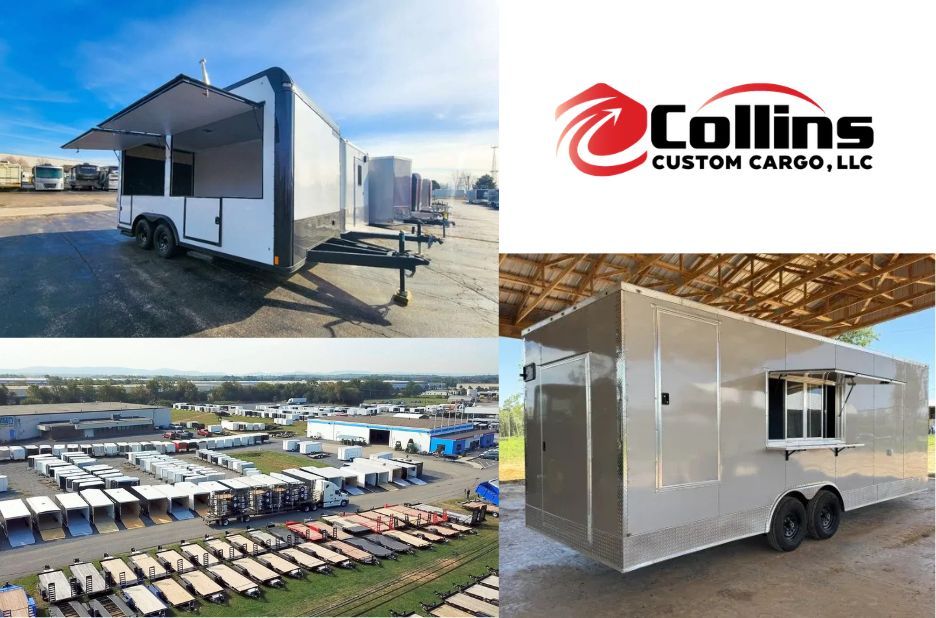 Practical Guide to Choosing a 6 by 12 Enclosed Trailer with Tandem Axle Support by Collins Custom Cargo