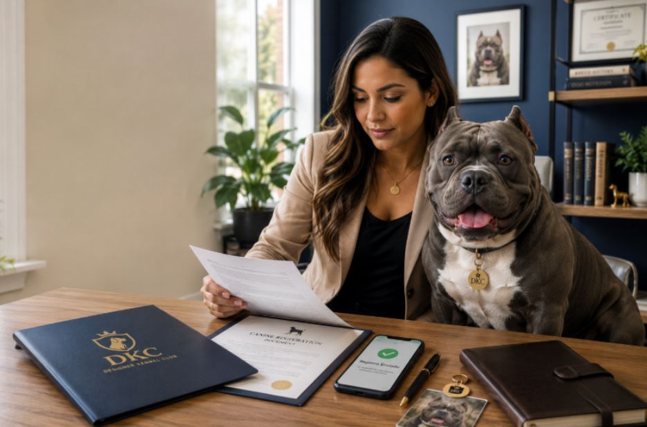 Cómo registrar un perro bully sin papeles en Estados Unidos: guía completa