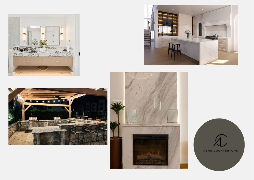 Custom Countertops in Burnaby by Aerocountertops.com for Tailored Kitchen and Bathroom Designs